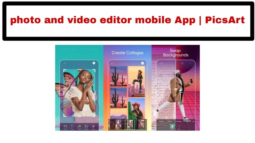 photo and video editor mobile App | PicsArt
